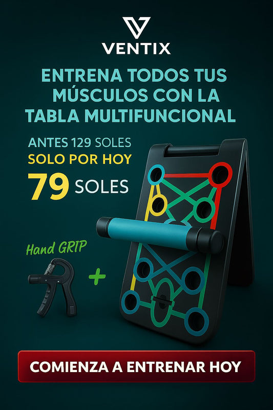 Tabla de Flexiones Multifuncional